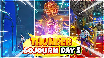 Thunder Sojourn Event Final Day Stage IV - Genshin Impact 2.0