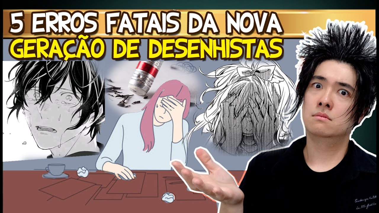 5 erros FATAIS da nova geração DE DESENHISTAS