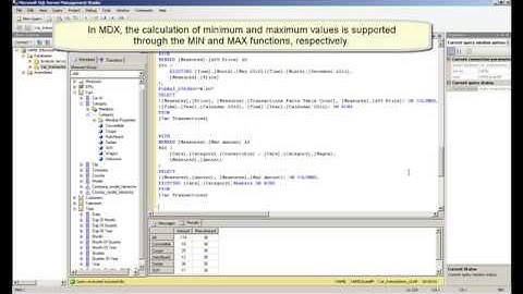 MDX Tutorial Introduction to Multidimensional Expressions - Aggregations (Lesson 6)