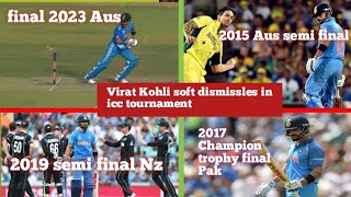 Virat Kohli soft dismissles in icc tournament  screenshot 5