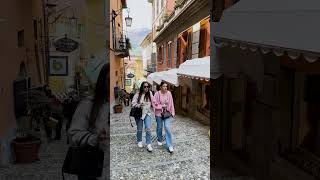 [4K]🇮🇹 The most famous & beautiful alley in Bellagio, Lake Como, Italy💗😍