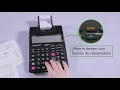 Calculadora de escritorio con impresora, CASIO HR-100RC-BK