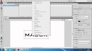 Tutorial Pembuatan Teks Animasi Masuk Dengan Adobe Flash CS 4