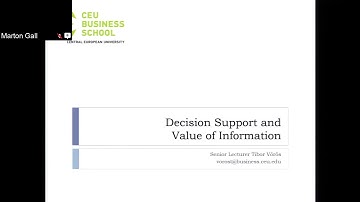 Value of information with decision trees