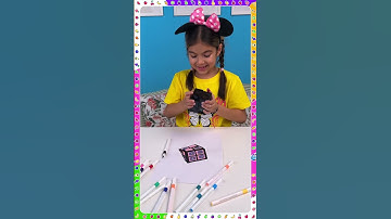 🎲DRAW IT — GET IT? Yes, with WOWCUBE MAGIC! ✨😲 #shorts #fun