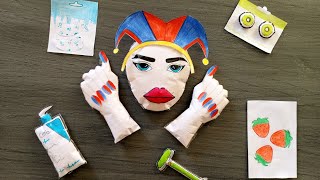 🍄 Paper Diy 🍄 Roblox Baddie Skincare and Makeup 💖 Blind Bag Paper | satisfying ASMR | MOBINA PAPER