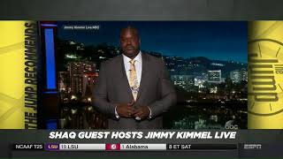 10.31 The Jump - Shaquille O'Neal Guest Hosts Jimmy Kimmel Live