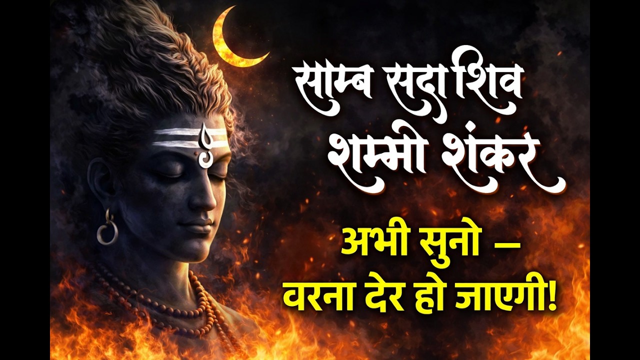 साम्ब सदाशिव शम्भो शंकर 🔱 FAITH in SHIVA Can Change Your Life | Shiv Swarnamala Stuti