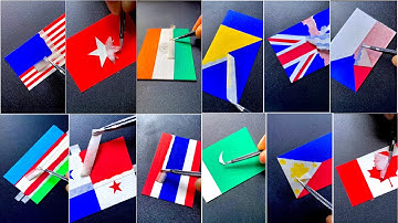 All country flags drawing P1- 22/195