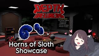 Horns Of Sloth Showcase On Depth Spelunking - Roblox