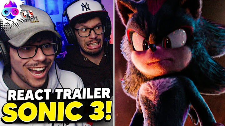 🚨SONIC 3 O FILME REAGINDO O TRAILER OFICIAL!🔥