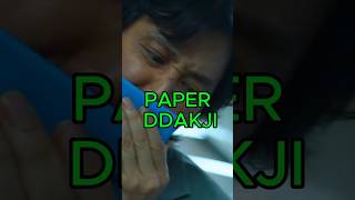 The best paper Ddakji making ☺!!! #origami #paper #squidgame #ddakji #papercraft #shorts