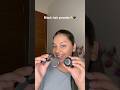 😨Black hair powder❓best solution for hair gaps & grey hair😳#shorts #trending #viralvideo #hair