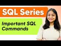 SQL Commands | How to CREATE, ALTER, & DELETE a database in SQL? | PART - 6