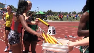 2017 TF - CIF-ss Prelims (D2) - 4x100 Relays (Girls, 5 Heats) (03-D2) Profile