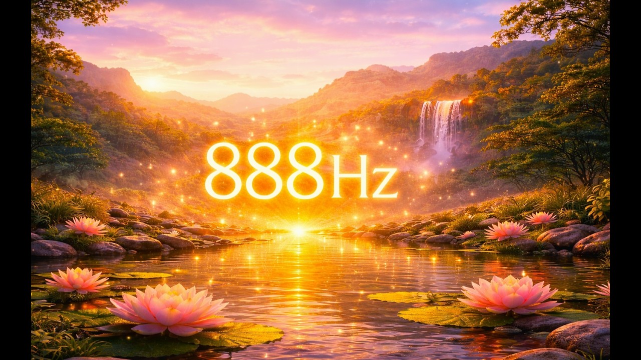 888Hz Abundance Frequency (9 Hours) ✨ Deep Relaxation, Wealth Energy, Positive Vibrations