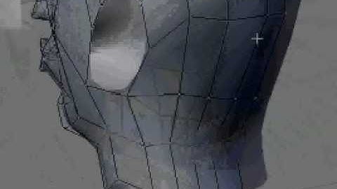 3D Head Modeling Time Lapse