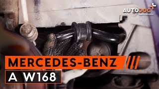 Skift Krængningsstabilisator bøsning MERCEDES-BENZ A-CLASS (W168) - videovejledning