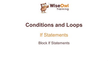 Excel VBA Online Course - 3.1.2 Block If Statements