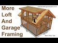 Loft and garage framing with shed dormer roofs  learning how to build homes