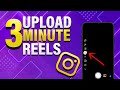 NEW Instagram Update: Upload 3-Minute Reels NOW!
