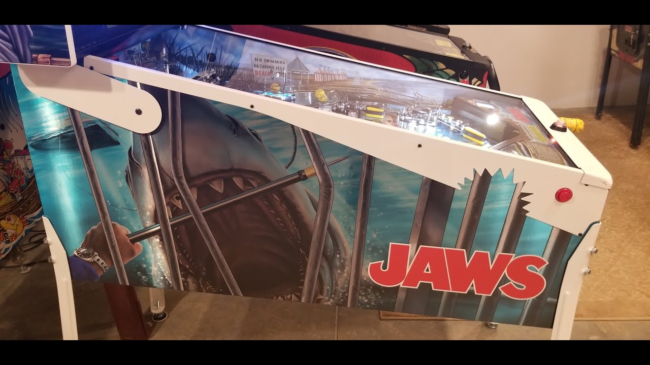 Stern JAWS Limited Edition Pinball , Bad Film Job YouTube