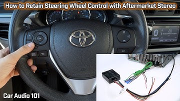 Retain Steering Wheel Control with Aftermarket Stereo - Car Audio 101