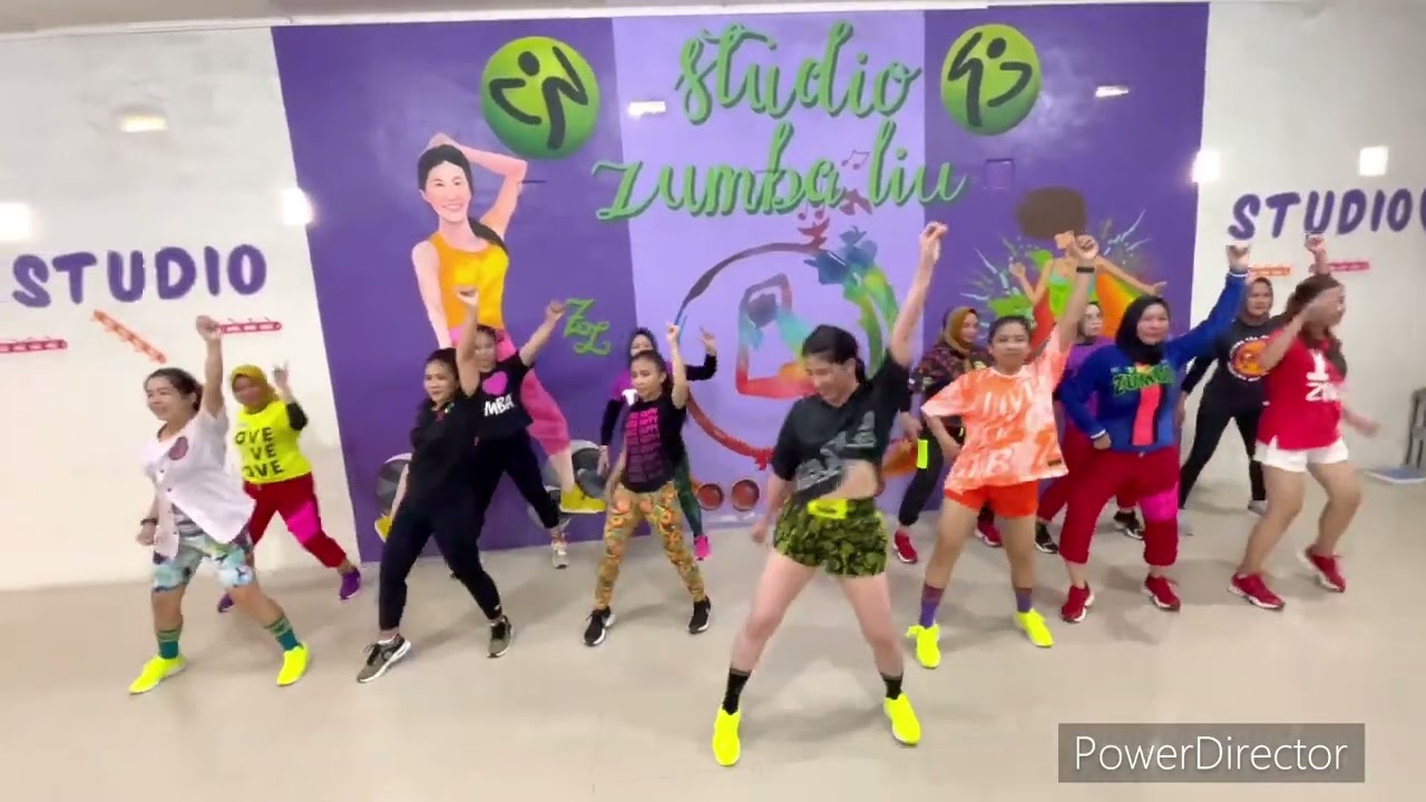 PUDAR || ROSSA || ZUMBA DANCE || CHOREO ZIN LIU