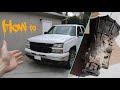 How to Pull 4L60e Transmission from 99-07 Chevy Silverado (No Lift or Power Tools)