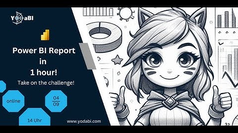 CREATE a Power BI REPORT in 1 hour! [EXCEL File]