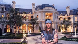 The Lifestyle of Axl Rose 2025!  How Did He Build a $220 Million Empire? Cars, Real Estate & More!