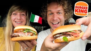 De Duurste Burgers Van Europa Bij Burger King Italië