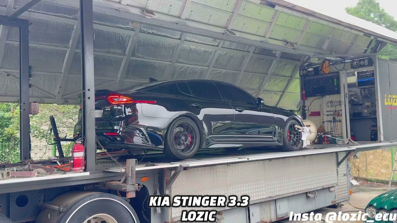 KIA STINGER 3.3, LOZIC ECU TUNED 453Whp 525Wtq