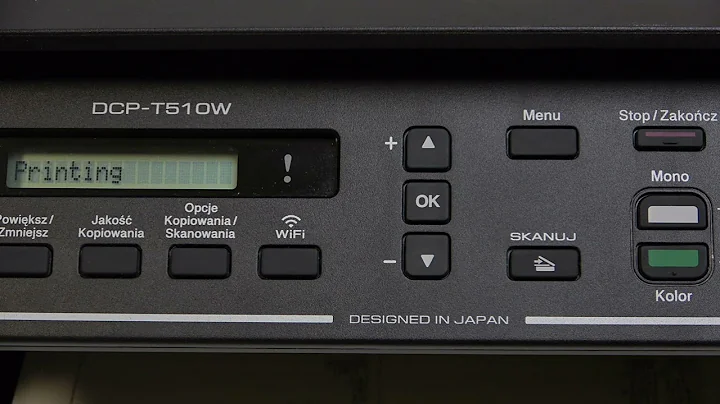 BROTHER DCP-T510W – How to Print User Settings Report
