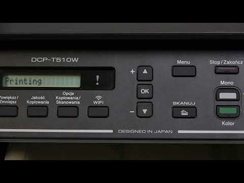 BROTHER DCP-T510W – How to Print User Settings Report