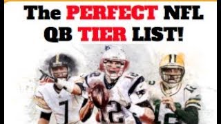 The ONLY NFL QB TIER LIST that YOU NEED To See!