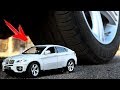 EXPERIMENT: CAR VS BMW X6 toys