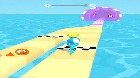 Tricky Track 3D Level 2 - gameplay (ios android) walkthrough all levels