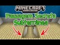 ⭐️Como fazer Passagem Secreta Subterrânea Minecraft PE❕Bedrock