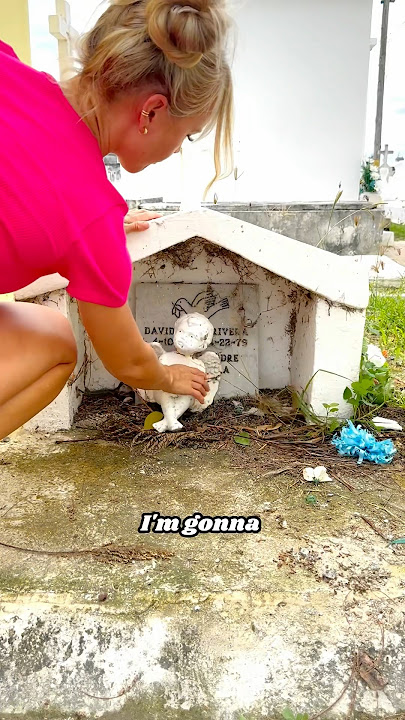 Cleaning A Baby’s Grave For Free