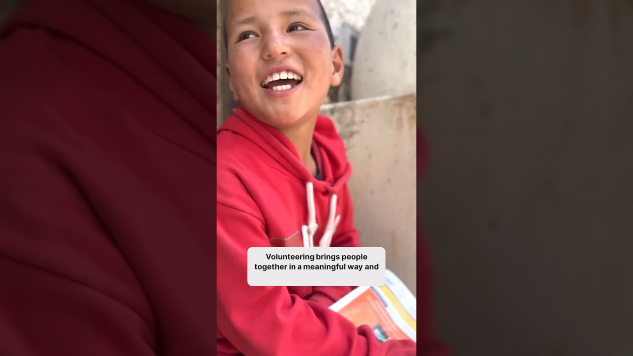 How volunteering with a purpose can make a difference in several lives! 