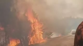 More than 25,000 people evacuated in three Canadian provinces due to wildfires