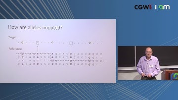 Brian Browning: "The one penny imputed genome: Rapid genotype imputation with millions of samples"
