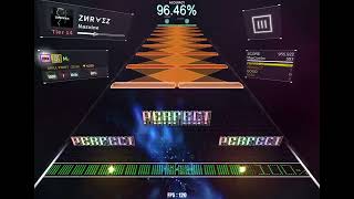 [DanceRail3] ZИR∀ΣZ (Tier 14) | ALL PERFECT screenshot 5