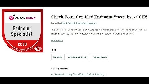 Checkpoint Certified Endpoint Specialist Exam Nuggets and Exam Discount