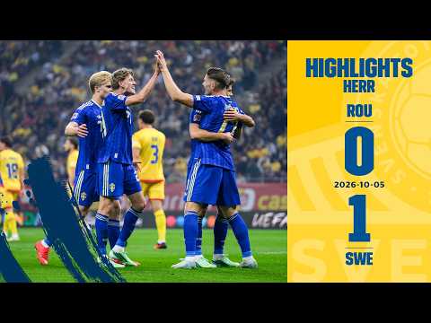 Seger borta mot Rumänien | Highlights Rumänien – Sverige 0-1