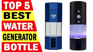 Top 5 Best Hydrogen Water Generator Bottle In 2023 | Best Water Generator Bottle