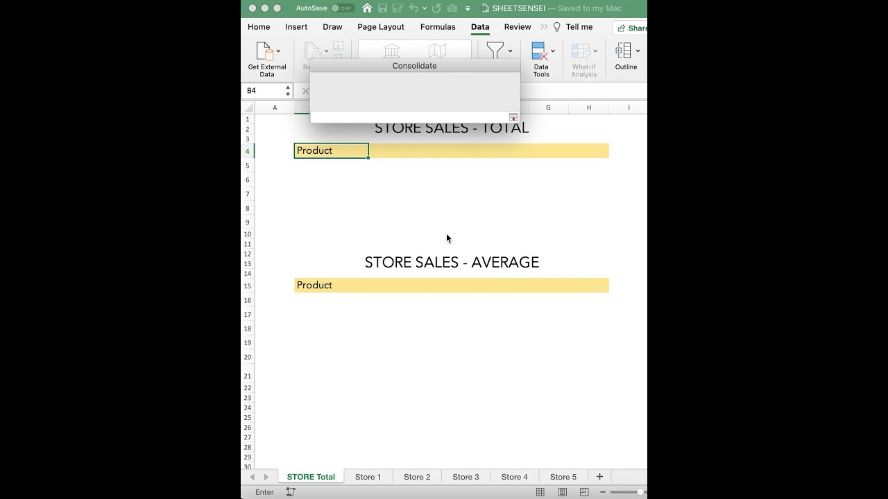 Excel Merge Data From Multiple Workbooks