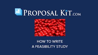 How to Write a Feasibility Study