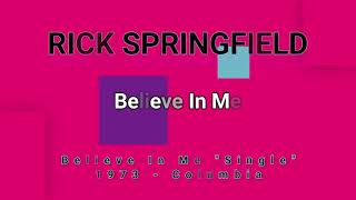 RICK SPRINGFIELD-Believe In Me (vinyl)